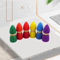 thumbnail image 4 of 6Pcs Muñeca de clavija sin terminar pintadas masculinas y femeninas Gente pequeña con pintura Cuerpo en Artes de bricolaje CUTICAT manualidades muñecas de clavija, 4 of 7