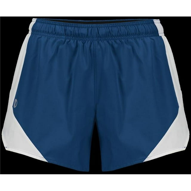 Short Olympus pour Fille&44; Bleu Marine & Blanc - Large