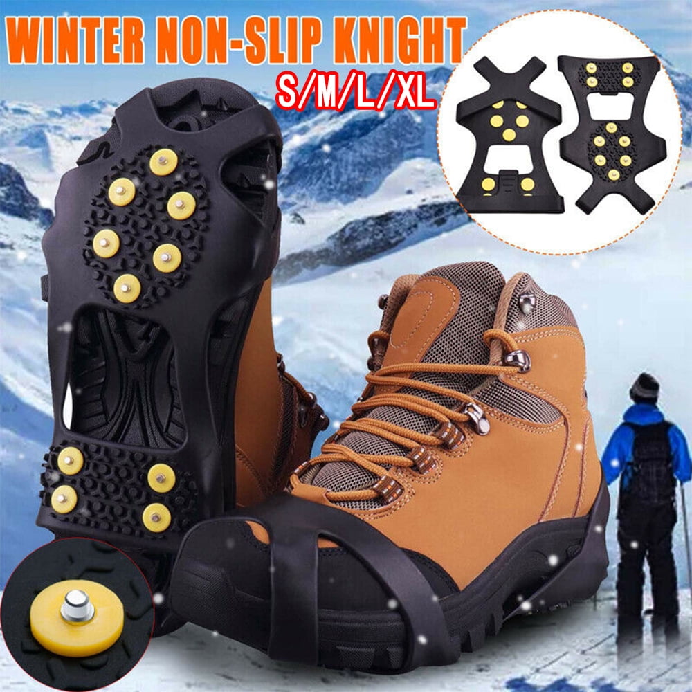 All Sizes Snow Anti Slip Ice Grippers for Boots Shoes Grips Spikes Crampons SPM 
