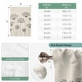 thumbnail image 6 of Farmhouse Dandelion Balloon Curtains for Bedroom/Front Door/Bathroom, Spring Modern Minimalist Country Flower Tie Up Curtains 63 Inch Length Kitchen Curtains Shades for Windows 46"x63", 6 of 8
