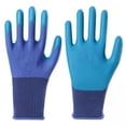 thumbnail image 1 of Guantes de jardinería Sunnimix Durian protectores de látex Azul Transpirable 2 piezas, 1 of 8