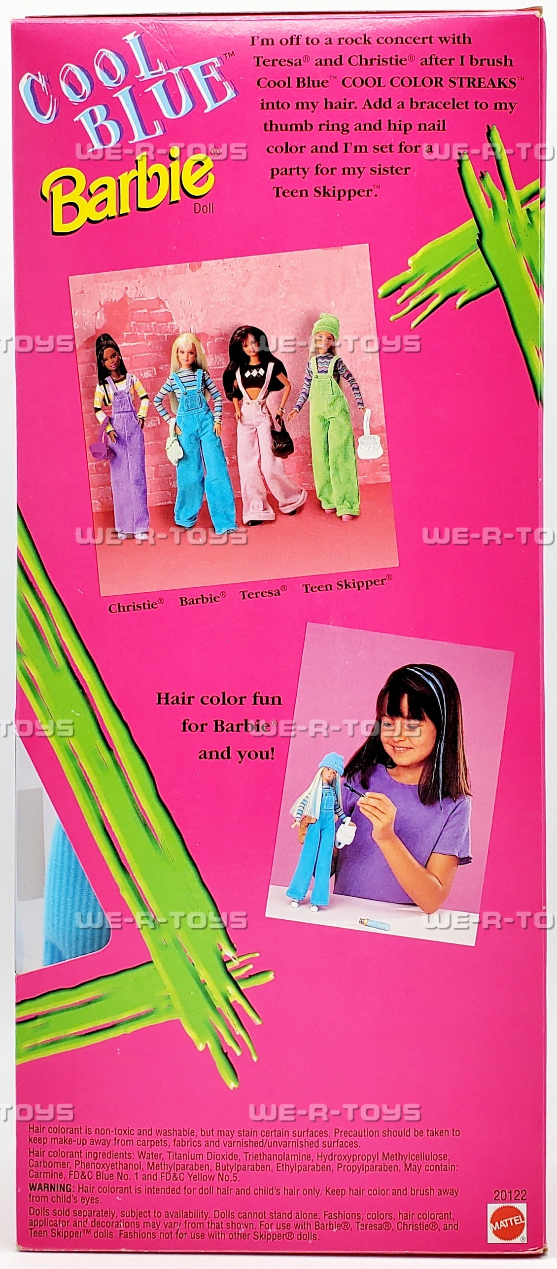 1997 Cool Blue Barbie Doll