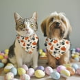 thumbnail image 2 of Dog Bandana 2 Pack,Halloween Pumpkins Bats and Spiders Bandanas for Dogs,Cat Bandana,Small/ Large Dog Bandana 2 Size,Dog Bandanas Girl Boy, 2 of 5