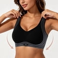 thumbnail image 6 of Everyday Bras for Women,Fixed Cups Breathable Support Gathering Comfortable T-Shirt Bra, 6 of 6