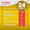 thumbnail image 2 of Leader Allergy Multi Symptom Acetaminophen Pain Reliever Caplets, 24 Ea, 6 Pack, 2 of 4