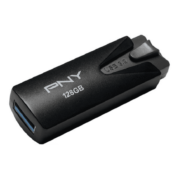 Pre-Owned PNY P-FD128ELT-GE 128GB Elite USB 3.2 Flash Drive - 100MB/s