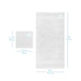 thumbnail image 7 of Clara Clark Bath Towels Set, 100% Cotton Luxury Soft Set of 12 Multipurpose Wash Cloths, White, 7 of 7