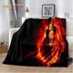 thumbnail image 1 of Manta de felpa suave para guitarra eléctrica clásica, manta de franela para sala de estar, dormitorio, cama, sofá, cubierta de Picnic, 1 of 4