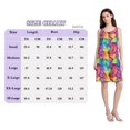 thumbnail image 4 of FORMRS Summer Dress for Women Loose U Neck Sleeveless Midi Beach Sundresses with Pockets, Vibrant Leaves Pattern, 4 of 8