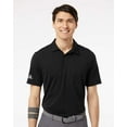 thumbnail image 4 of Adidas pour Hommes Ultimate Polo Uni, 4TG, Bleu Brumeux, 4 of 4