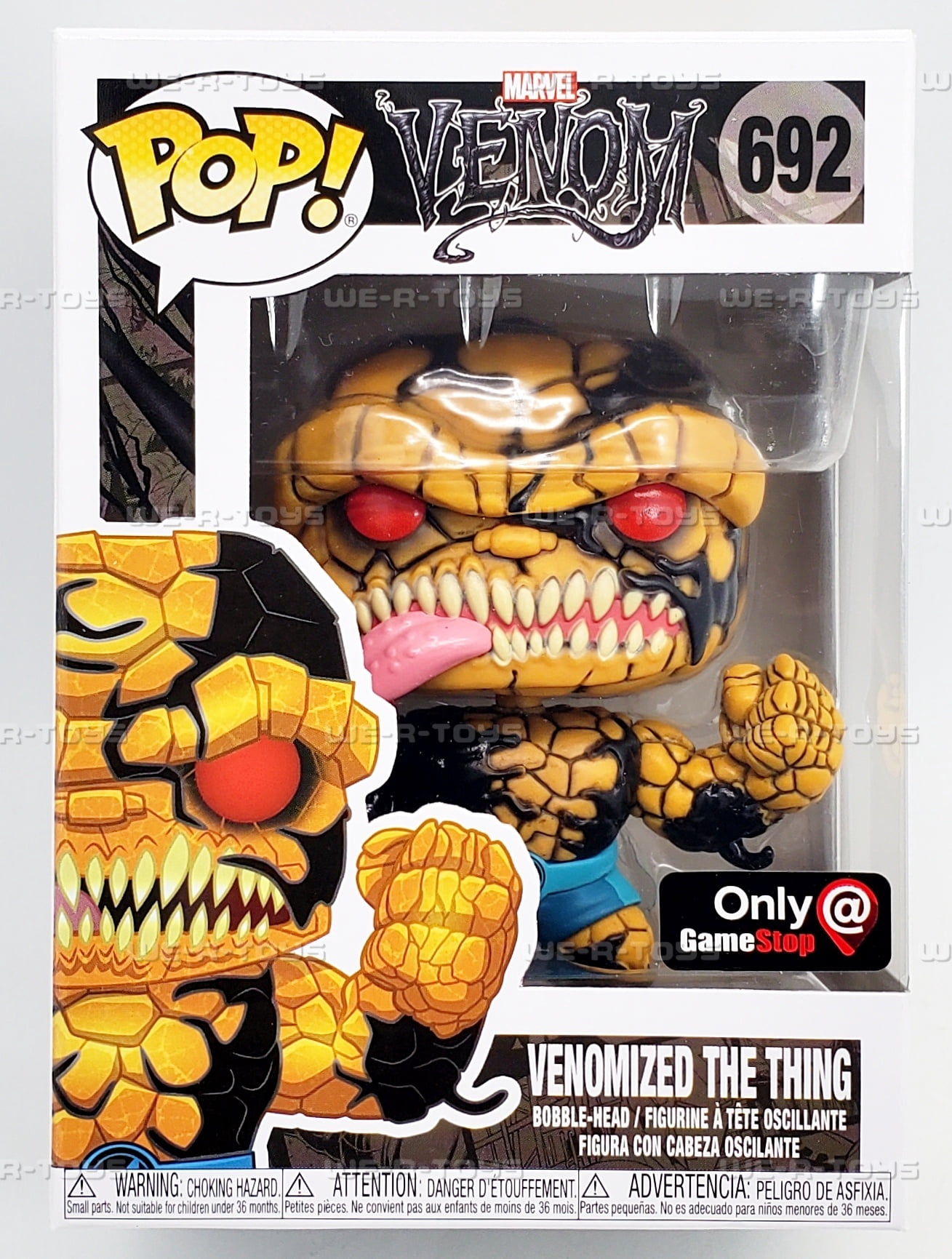 Marvel Venomized The Thing Vinyl Figure #692