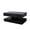 Black + Particle Board+MDF+3, variant on LIANGKA Illuminated Coffee Table Contemporary Living Room Table with Built-in LED Lighting