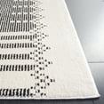 thumbnail image 3 of SAFAVIEH Melody Naomi Modern Area Rug, Ivory/Black, 2'2" x 8', 3 of 7