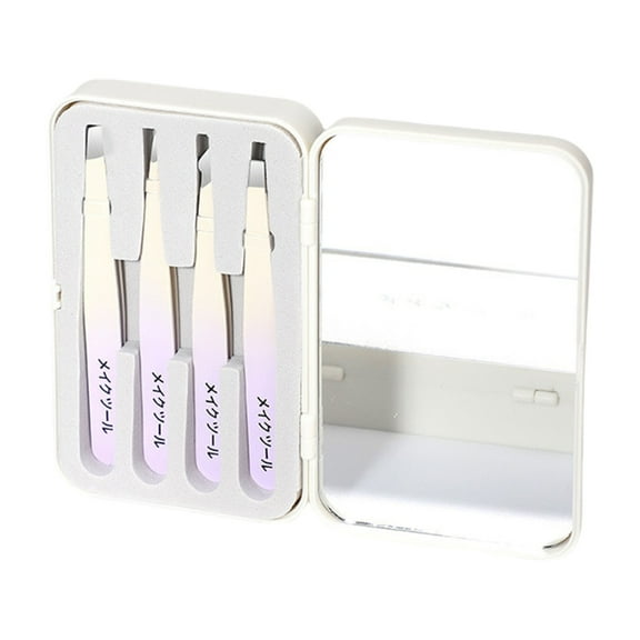 Tweezers for Facials Hair Stainless Steel Hair Removal Tweezers Eyebrow Tweezers