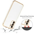 thumbnail image 2 of for Samsung Galaxy A14 5G Case Luxury Plating Case Cover Slim Lightweight Glossy Bling Phone Case Soft TPU Shockproof Bumper Case Electroplated Case,White, 2 of 10
