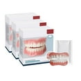 thumbnail image 4 of Multifunctional Silicone Denture Set: Moldable, Comfortable Dentures for Men and Women 3 Box, 4 of 8