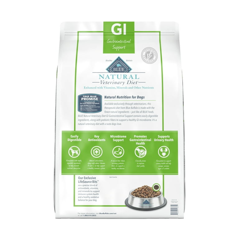 Blue natural top veterinary diet gi