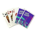 thumbnail image 1 of Thrill Champ Collection, Roller Coaster, Speed Chaser, Lantern Press, Premium Playing Cards, 52 Card Deck with Jokers, USA Made, 1 of 5