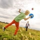 thumbnail image 3 of Juego deportivo de lanzamiento de pelota, paletas de disco autoadhesivas, pelota de tenis, pelota de lanzamiento y captura, juego adecuado para niños y adultos, para exteriores o interiores, azul, 3 of 6