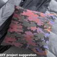 thumbnail image 2 of Castle Fairy Geometric Camouflage Fabric by the Yard 3 Yard,Abstract Gradient Fabric for Sewing,Room Decor Fabric by the Yard,Luxury Teens Bedroom Decor, 2 of 6