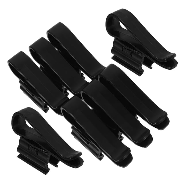 Hytrove 8Ud Sujetadores Plásticos Para Acuario Clip Fijador De Manguera Para De Peces Color Negro