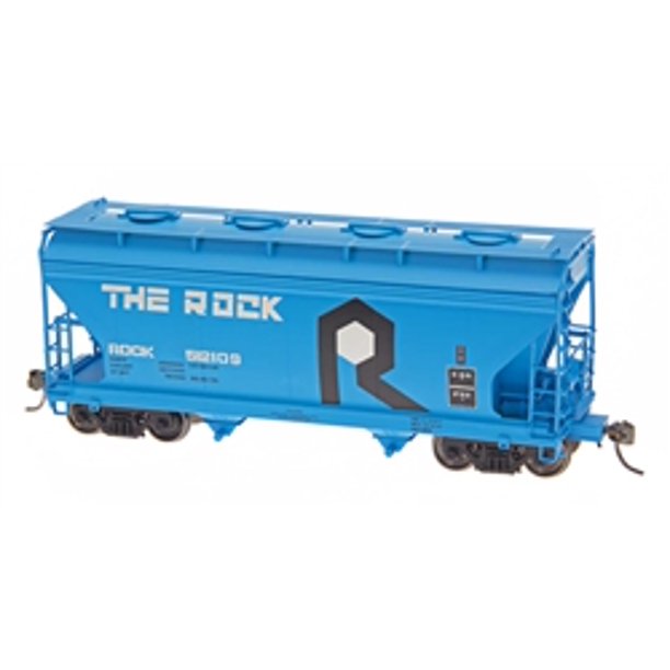 InterMountain 46512 HO RI/Rock RTR ACF 2Bay Centerflow Covered Hopper