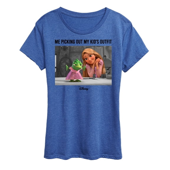 Disney - Picking Out My Kids Outfit - Women's Short Sleeve Graphic T-Shirt