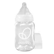 Evenflo Balance + Wide Neck Glass Bottles, 6 Fl oz, 3 Pack