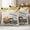 Beige, variant on Country Kitchen Sunflowers Outdoor Waterproof Pillow Covers, Rustic Truck Vintage Farmhouse Decorative Square Throw Pillowcase Sofa Cushion Sham for Patio/Couch/Chair, 16"x16" 2 Pack