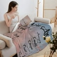 thumbnail image 2 of LHSHID Religious Gifts for Women Catholic Bible Verse Blanket Flannel Soft and Comfortable Anti static Bed Sofa Blanket 60x80in, 2 of 6