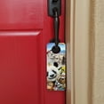 thumbnail image 2 of Mount Mt. Rushmore National Memorial South Dakota Panda Sloth Plastic Door Knob Hanger Sign, 2 of 4