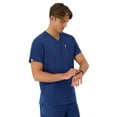 thumbnail image 3 of Hanes Men's Comfort Fit Short Sleeve 3 Pocket V-Neck Scrub Top, Sizes up-to 3X, 3 of 8