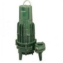 Zoeller 161-0027, Model BE161 High Head Effluent Pump, 1/2 HP, 230 Volts, 1 Phase, 7.5 Amps, 1-1/2" NPT Discharge, 100 GPM Max
