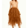 thumbnail image 2 of HongQid Tulle Skirts for Women Midi Long Fairy Skirt Tutu A-Line Mesh Layered High Elastic Waist Skirts, 2 of 3