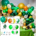 thumbnail image 2 of Kit de arco de corona de globos verdes - 135 piezas - Kit de arco de globos verdes, blancos y dorados con estampado de leopardo para fiestas de cumpleaños de niños, baby showers y bodas, 2 of 2