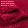 thumbnail image 3 of JML Soft Flannel Fleece Throw Blanket, Red, Standard Throw (2 Pack), 3 of 4