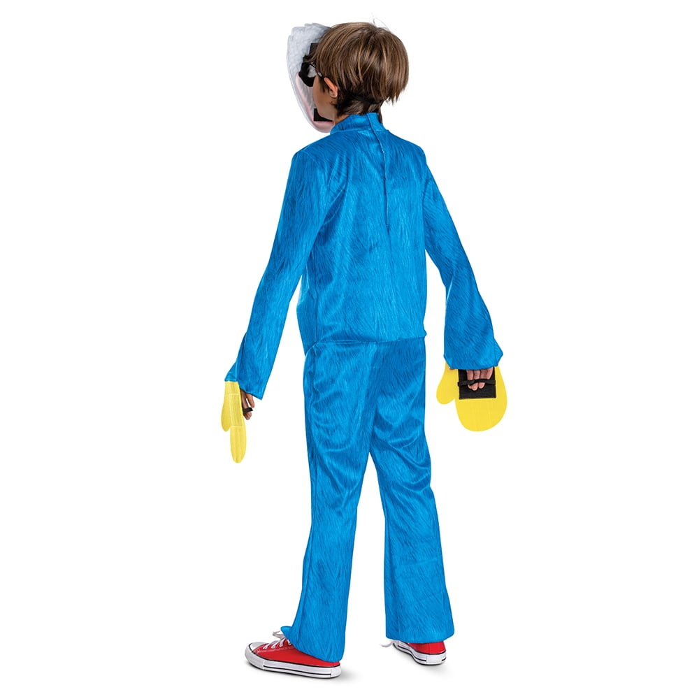 Poppy Playtime Huggy Wuggy Halloween Costume for Children, Boys Size L (10/12), by Disguise