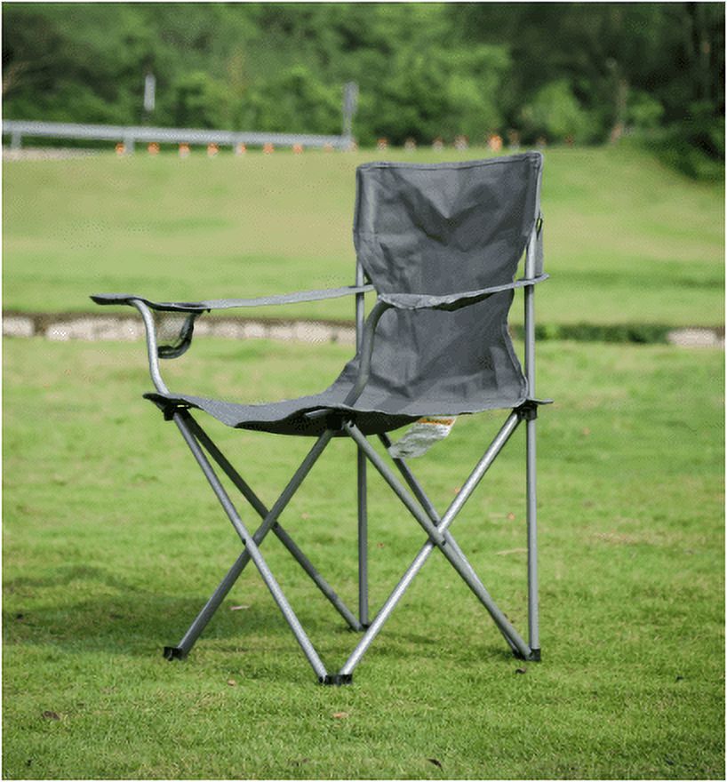 Ozark Trail Quad Folding Camp Chair 2 Pack,with Mesh Cup Holder - image 11 of 17