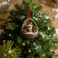 thumbnail image 3 of Luoshdecor Christmas Animal Ornament,Cute Sloths Sleeping Forest Holiday Decoration for Tree Pet Lover Friends Gift 4 in, 3 of 6