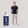 thumbnail image 6 of Shoe Brightening Cleaner Kit 100ml with Applicator Brush Protective Tape for White Canvas Leather Sneakers and Tennis Shoes Stain Removal Yellowing Treatment, Perfect for Footwear Care, 6 of 6