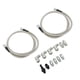 thumbnail image 4 of Adaptadores de accesorios de mangueras de acero inoxidable manguera enfriadora de transmisión de 70 pulgadas con adaptadores reemplazo flexible para automóviles y camiones ANGGREK  Otros, 4 of 8