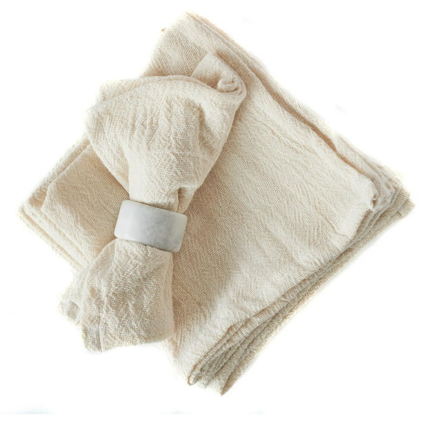 Servilletas de Tela, 100% Algodón, Varios Colores, Pesani beige Pesani SE08MA