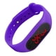 thumbnail image 4 of Kearding Reloj de Digital fino para niños con pantalla LED, de Fitness para estudiantes, suministros deportivos para niños y niñas Relojes inteligentes Violeta 240*15mm, 4 of 5