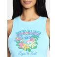 thumbnail image 4 of Mountain Dew Baja Blast Women's Graphic Tank Top, Sizes XXS-XXL, 4 of 5