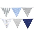 thumbnail image 3 of Bandera De Boda Banderas de agrupamiento de 3,2 m, banderas de decoración de banderas de cadena de Camping reutilizables para barbacoa de verano Wdftyju Libre de BPA, 3 of 8