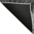 thumbnail image 3 of Addison Rugs Machine Washable Indoor/ Outdoor Abstract Ombre Chantille Rug Black - 8' x 10', 3 of 5