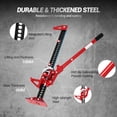 thumbnail image 6 of Farm Jack,33/48/60" High Lift Farm Jack,7000 lbs Capacity Ratcheting Off Road Farm Jack, Utility Heavy-Duty Farm Jack for Tractor, Truck, SUV, Bumper Lift, Lift Height 5.12-41.14 inches, 6 of 7