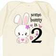 thumbnail image 4 of Inktastic Somebunny is Two-second Birthday Bunny Boys or Girls Long Sleeve Baby Bodysuit, 4 of 5