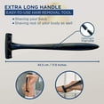 thumbnail image 5 of Airkoul Back Razor Long Handle Body Shaving Tool Wet &Dry W/Blade, 5 of 8