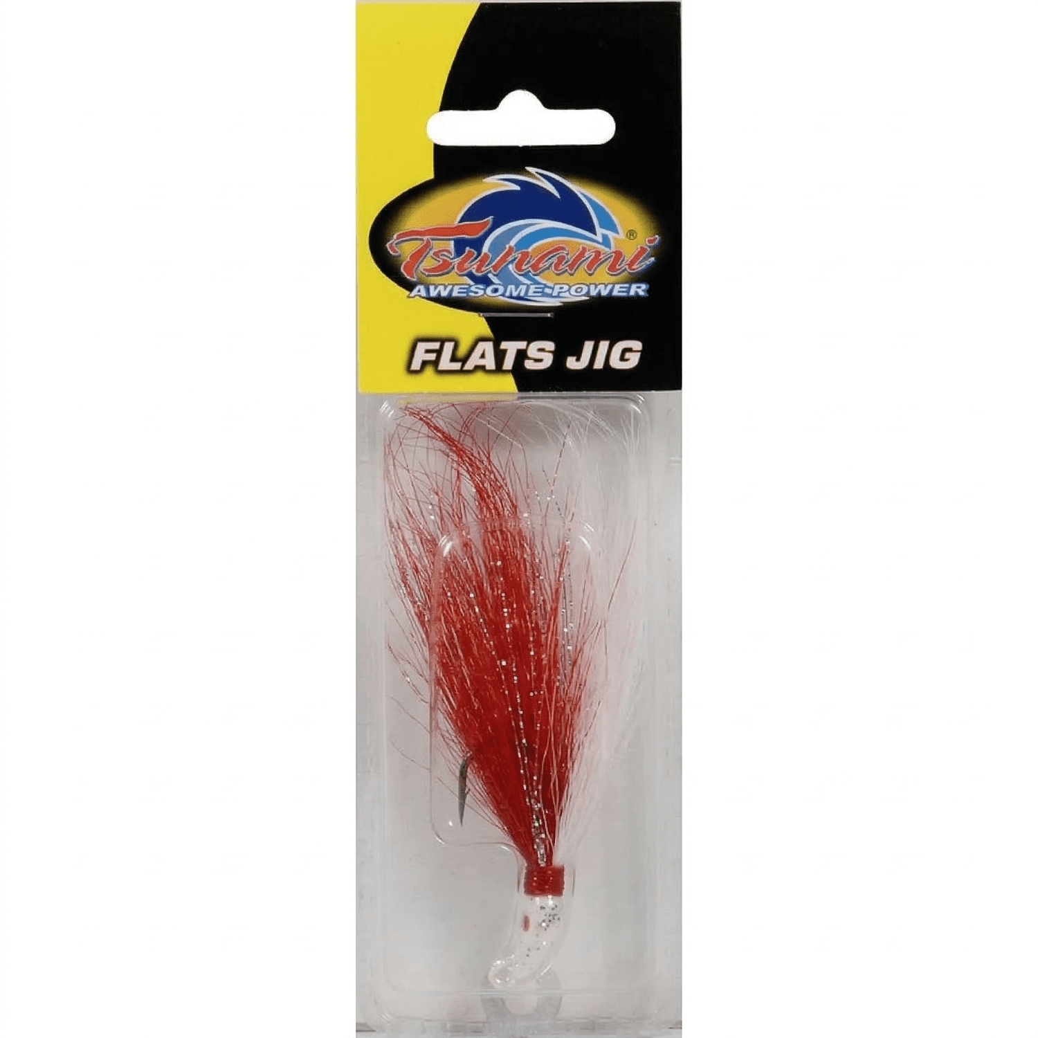 Tsunami Flats Jig Fishing Lure 1/4 oz. – Red/White